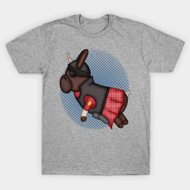 RED Demo Balloonicorn T-Shirt by Blackmoonrose13